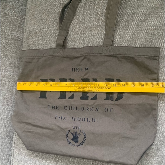 ✨ Help FEED 20 Cotton Shopper Tote - Picture 5 of 9